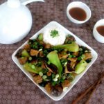 Read more about the article Stir Fry Tempeh with Baby Bok Choy and Shiitakes