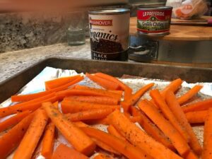 Cumin Roasted Carrots