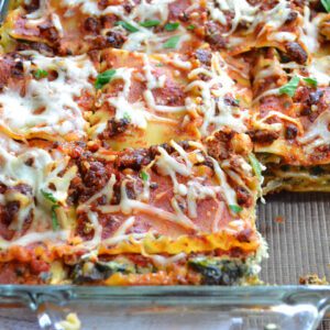 Spinach Artichoke Lasagna