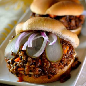 Vegan Sloppy Joe