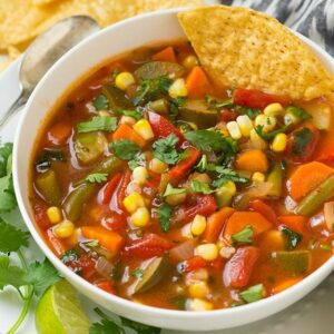 Plant-based-mexican-soup