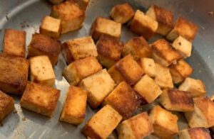 Thai Peanut Marinated Tofu