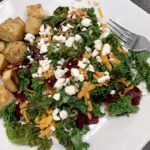 Beet Salad with beets, carrots, kale and Feta