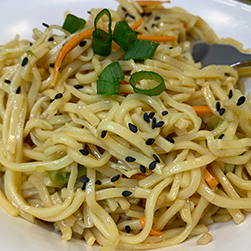 bowl of sesame noodles