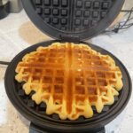 Corn Waffles in the Waffle maker