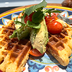 Read more about the article Savory Corn Waffles